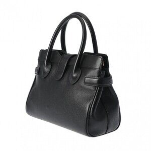 Gucci Handle Bag Top Leather Black Handbag
